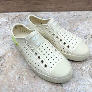 Native x Disney Star Wars Unisex Grogu Jefferson Slip On Shoes Yoda Cream M5 W7